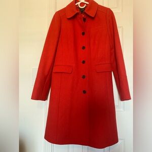 JCrew Wool-blend lady day Coat size 8